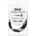 Club 3D Mini DisplayPort to DisplayPort 1.2 Cable (Black, 2 meters)