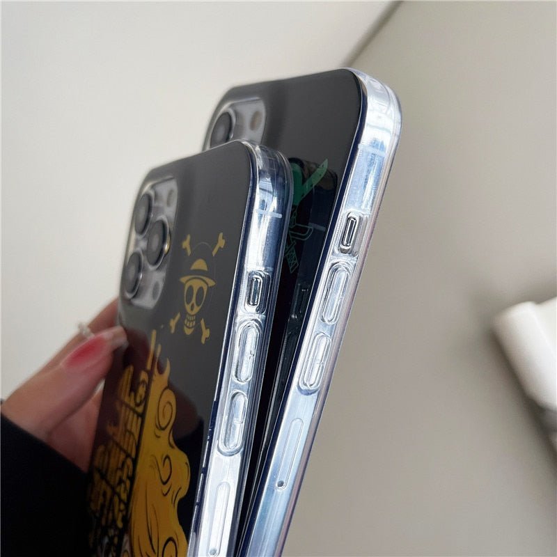 One Piece Luffy Sun Gold Phone Case